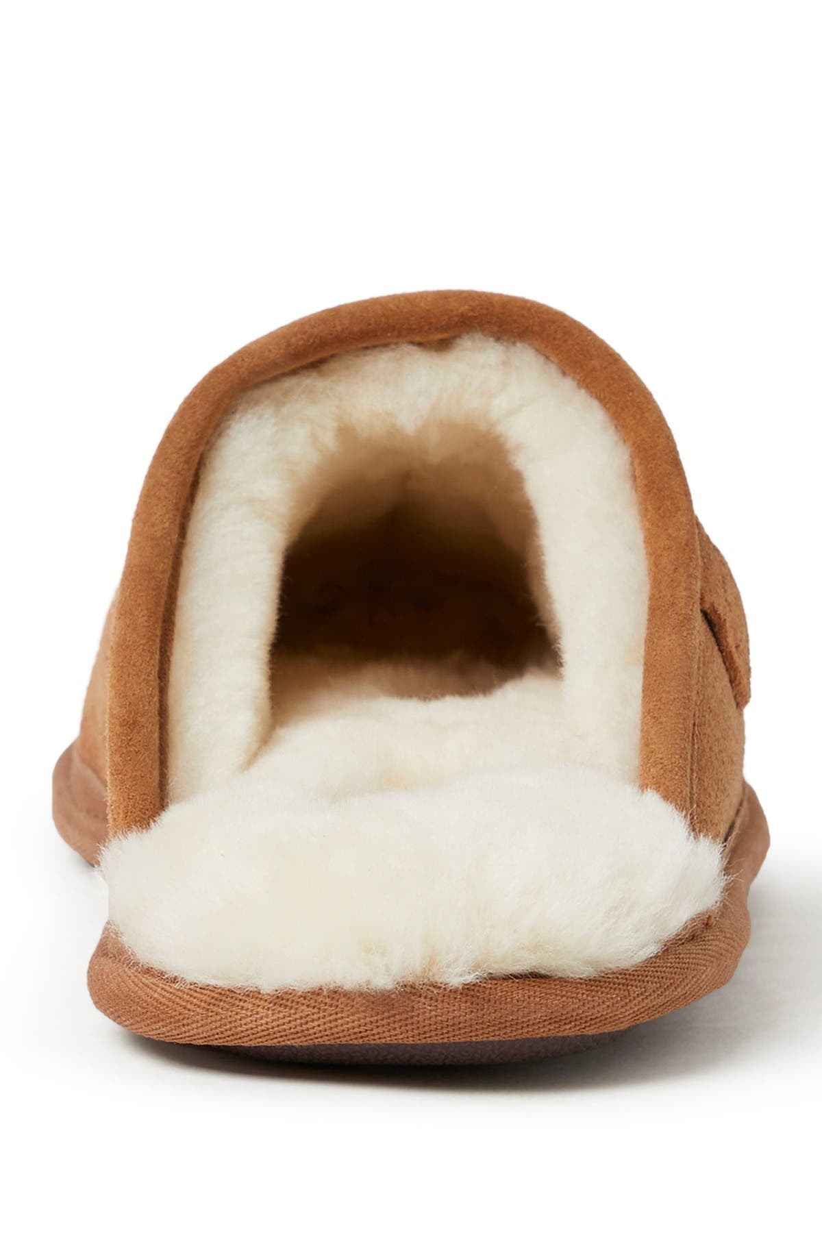 FIRESIDE BY DEARFOAMS Warwick Genuine Shearling Scuff Slipper, Alternate, color, 