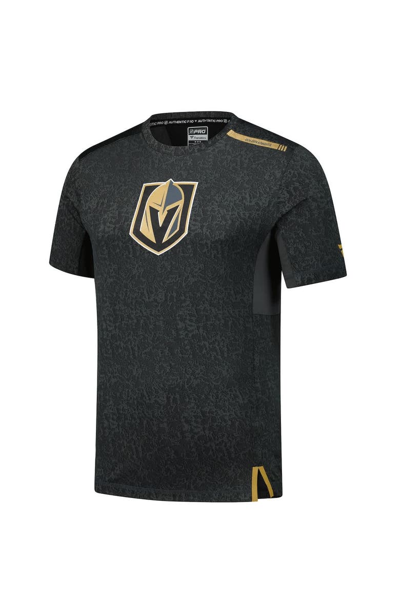 FANATICS Men's Fanatics Charcoal Vegas Golden Knights Authentic Pro Performance T-Shirt, Alternate, color,