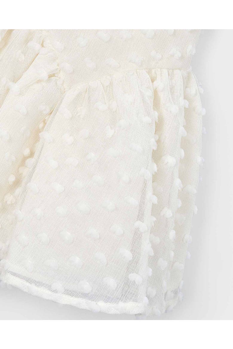 Plumeti dress, Alternate, color, White