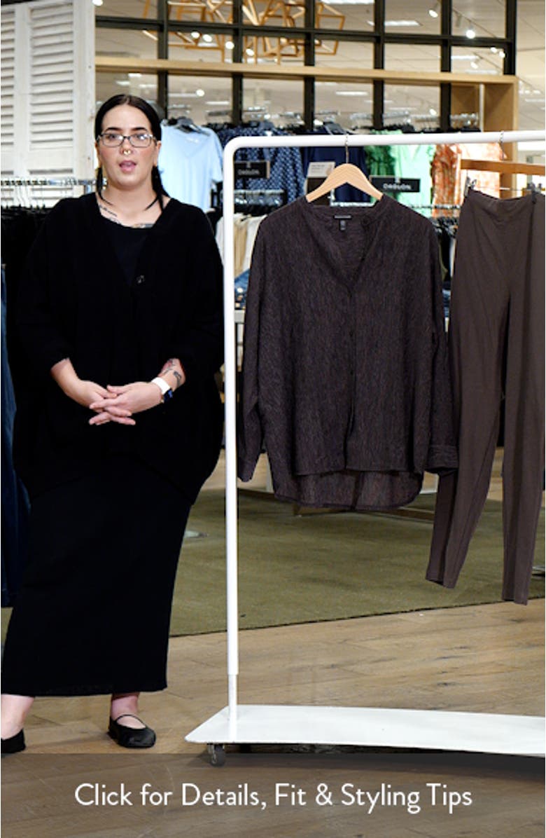 Mandarin Collar Button-Up Shirt, sales video thumbnail