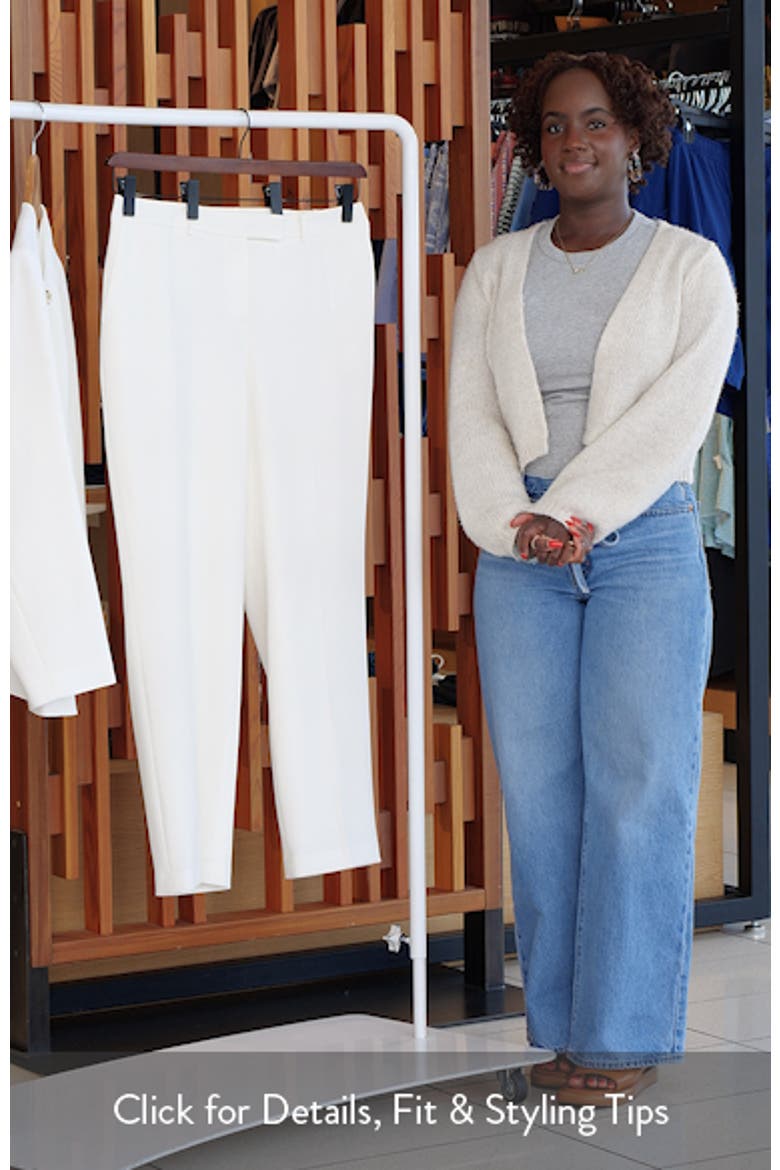Flat Front Straight Leg Pants video