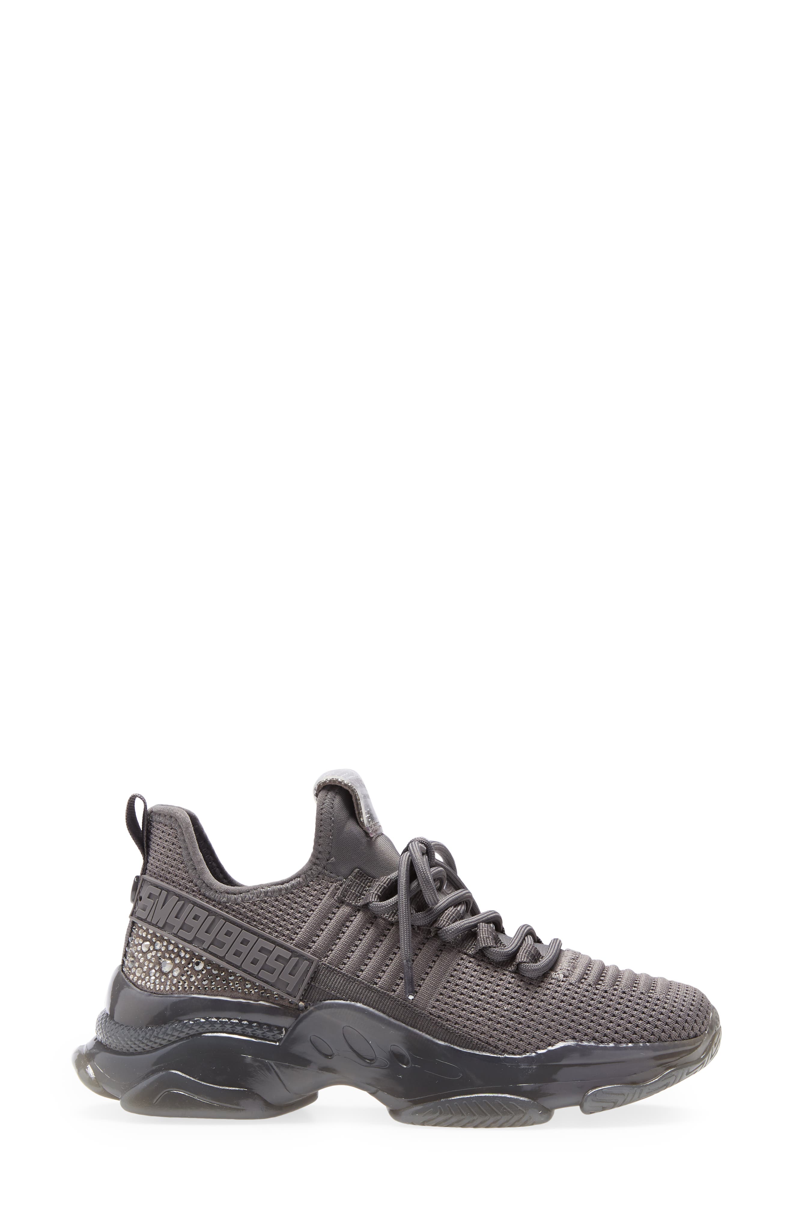 Steve Madden Maxima Monochrome Knit Sneaker, Alternate, color, 