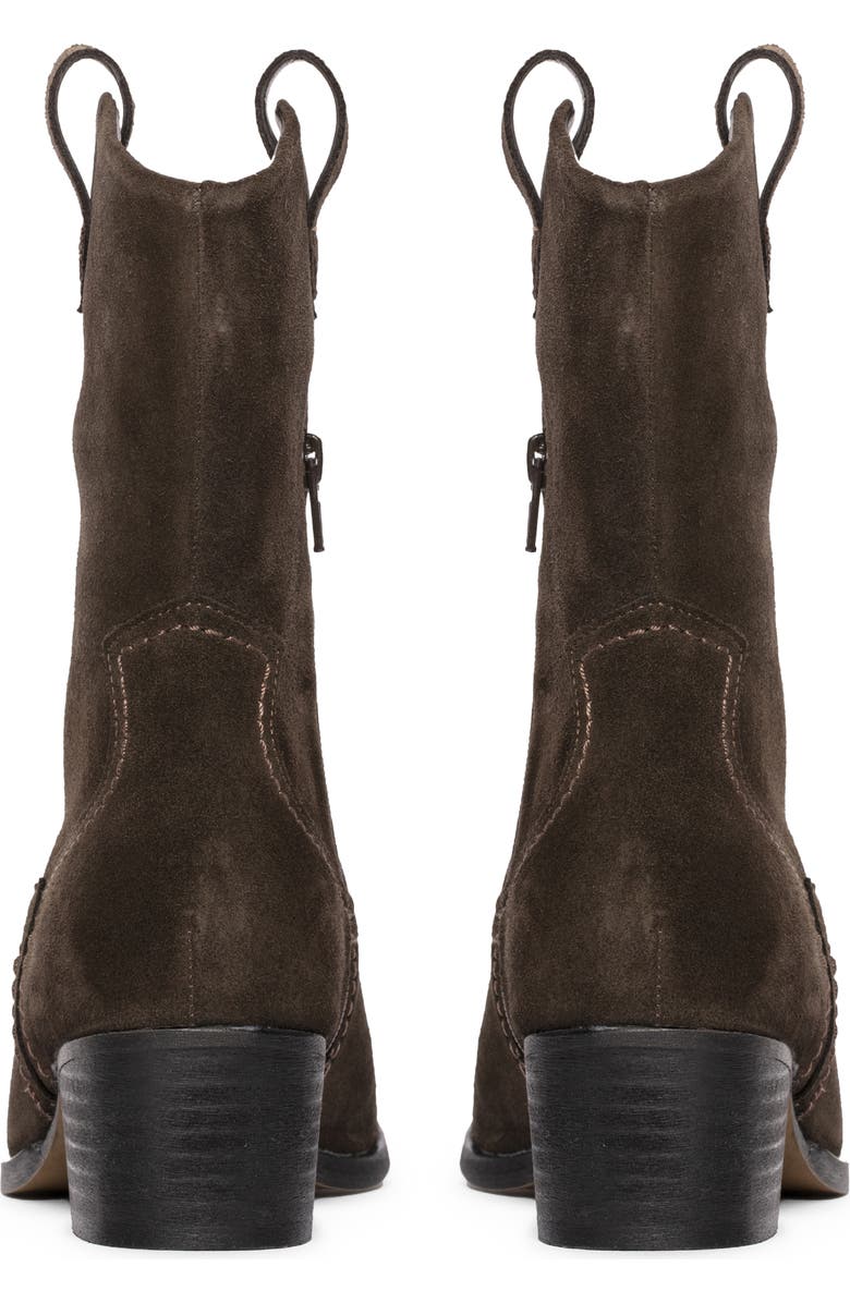 Clarks<sup>®</sup> Octavia Up Western Boot, Alternate, color, Dark Brown