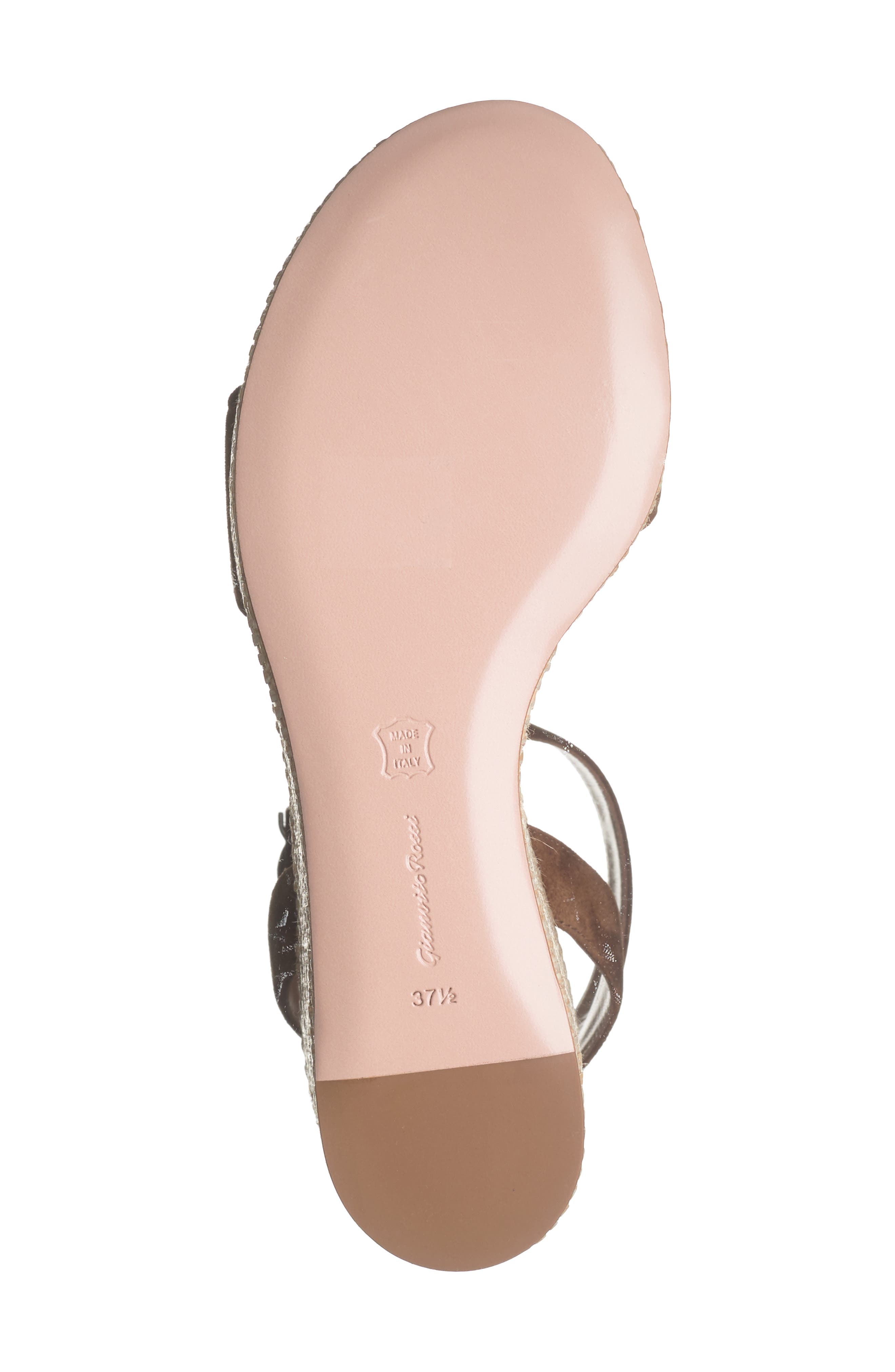 Gianvito Rossi Platform Wedge Sandal, Alternate, color, 