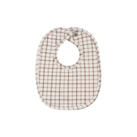 Modal French Terry Plaid Sheep Collection - Bib