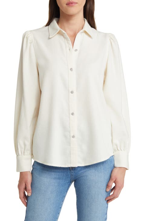 Angelica Embellished Button-Up Shirt