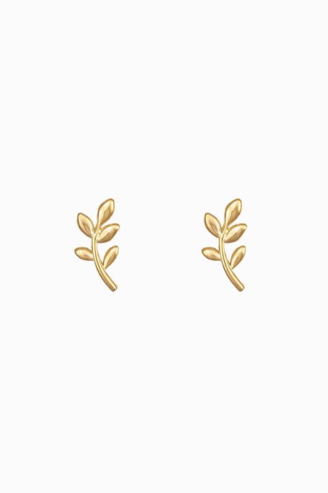 Sterling Silver 18k Gold Plated Olivia Earrings Holiday Gift Idea