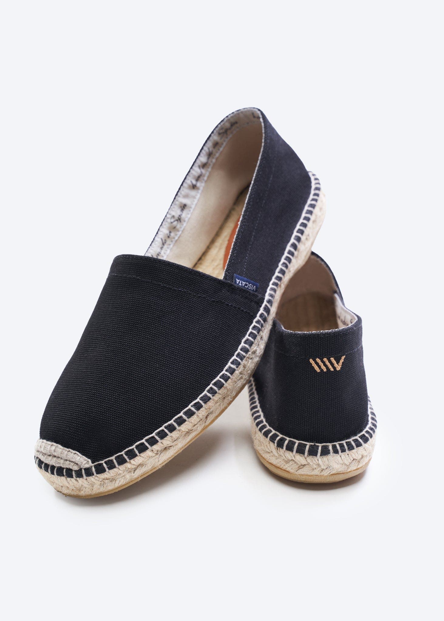 VISCATA Sitges Canvas Men's Espadrilles, Alternate, color, Black