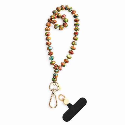 Sedona Emperor Stone Beaded Phone Wrist Strap