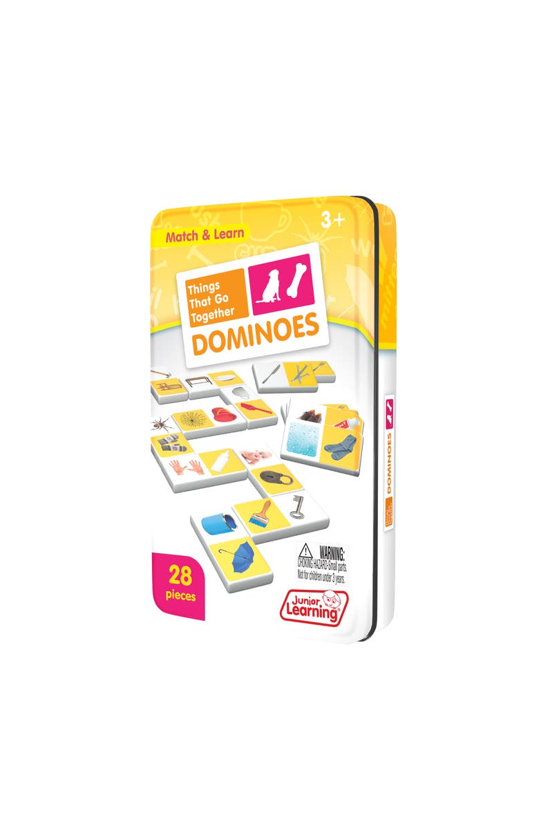 Junior Learning Things That Go Together Match & Learn Dominoes, Alternate, color, 