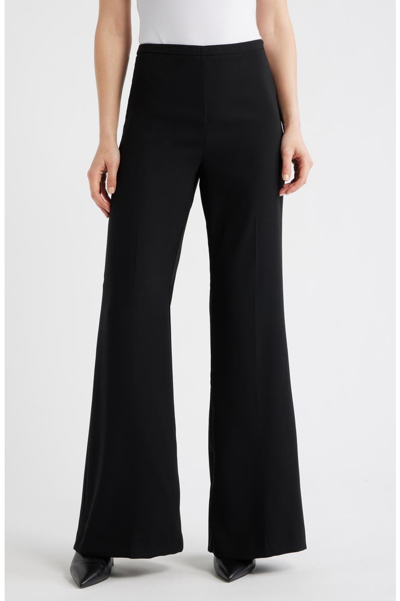 High Waist Pants, Main, color, BLACK