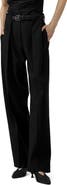 Lilysilk LILYSILK Box Pleated Silk-Wool Trouser