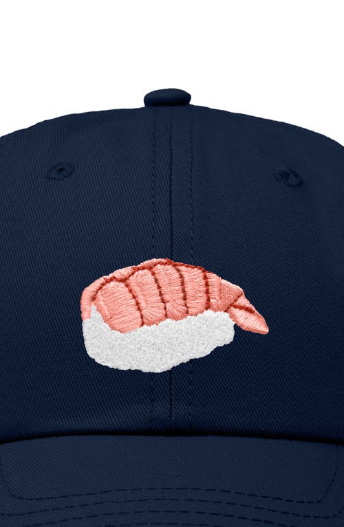 DALIX DALIX SHRIMP SUSHI EMBROIDERED DAD CAP 