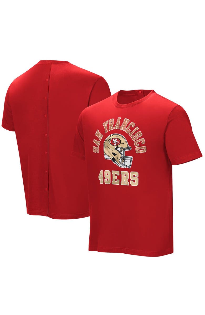 NFL Men's Scarlet San Francisco 49ers Field Goal Assisted T-Shirt, Alternate, color, Scarlet