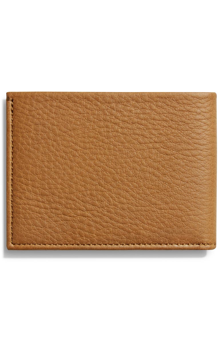 Shinola Slim Bifold Leather Wallet, Alternate, color,
