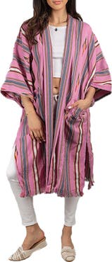 SAACHI Ikat Stripe Cardigan