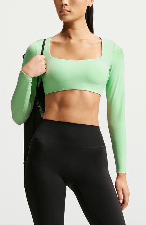 Zenvy Dri-FIT Long Sleeve Sports Bra