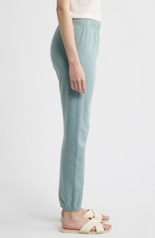Wyeth Remy Stretch Cotton Blend Sweatpants In Blue