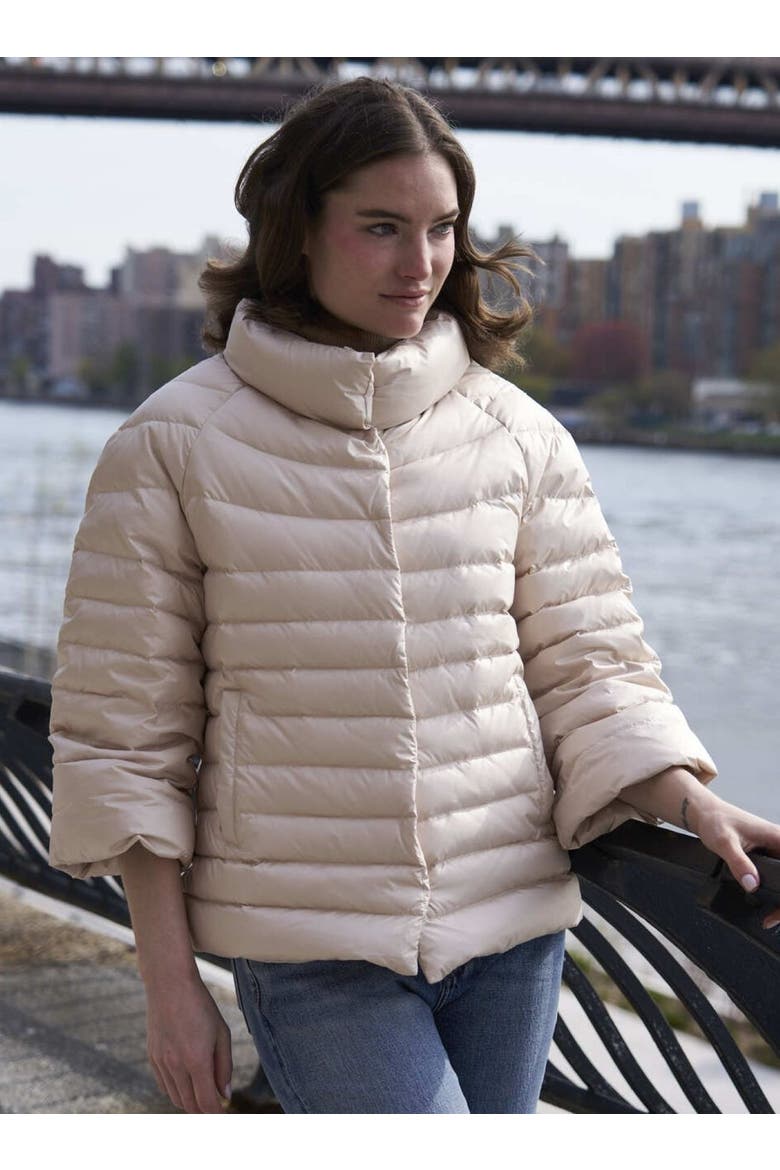 Down Jacket, Main, color, BEIGE