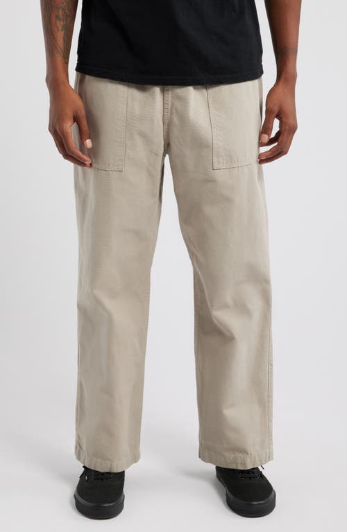 Service Works Classic Cotton Canvas Chef Pants In Khaki