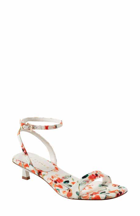 Marc Fisher LTD Alona Ankle Strap Kitten Heel Sandal
