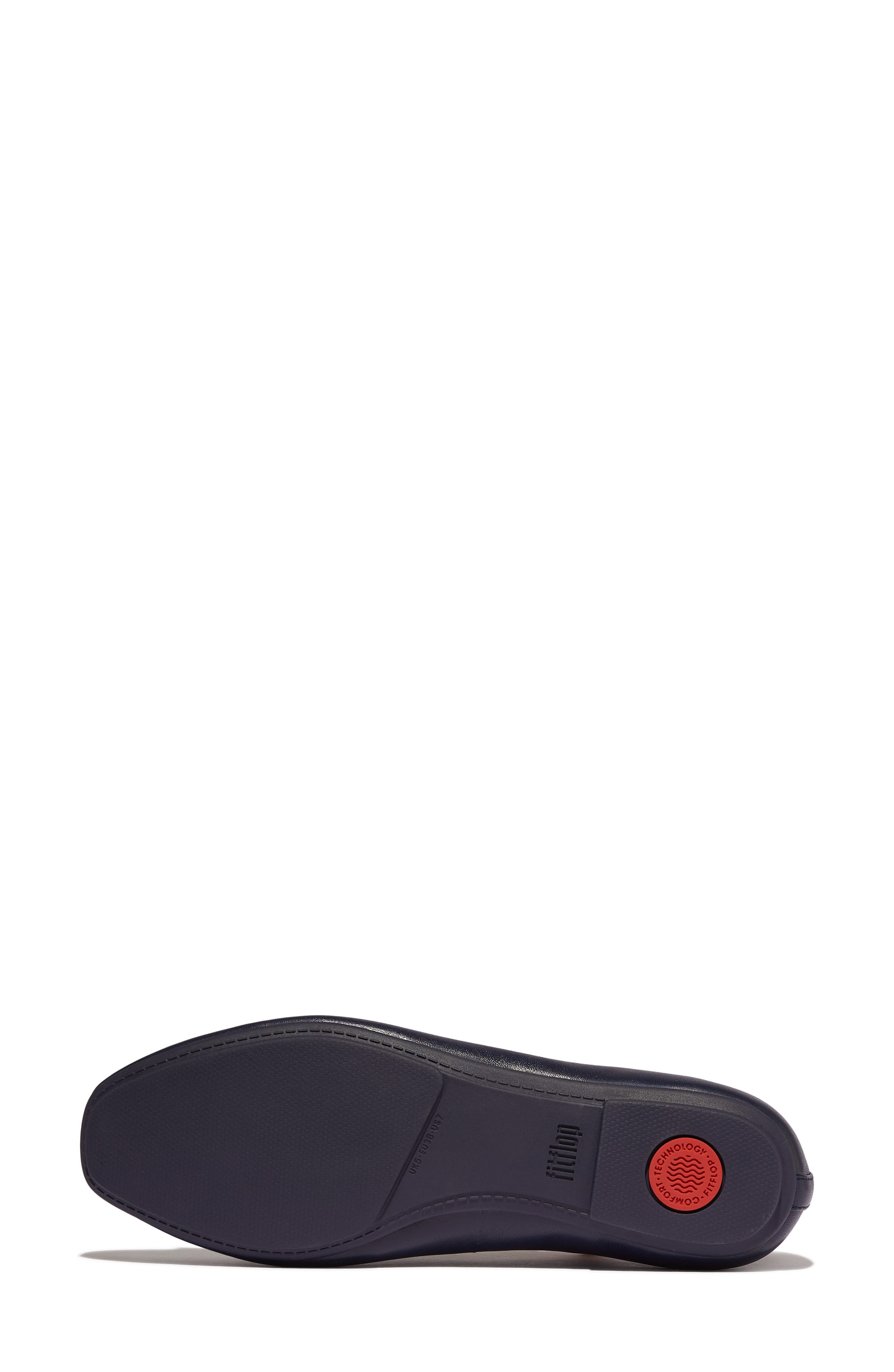 FitFlop Delicato Ballet Flat, Alternate, color, Midnight Navy