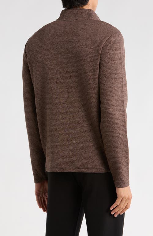 Robert Barakett Salvado Full Zip Jacket In Brown