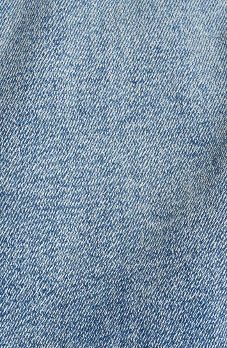 HIDDEN JEANS Denim Biker Vest, Alternate, color, Medium Wash