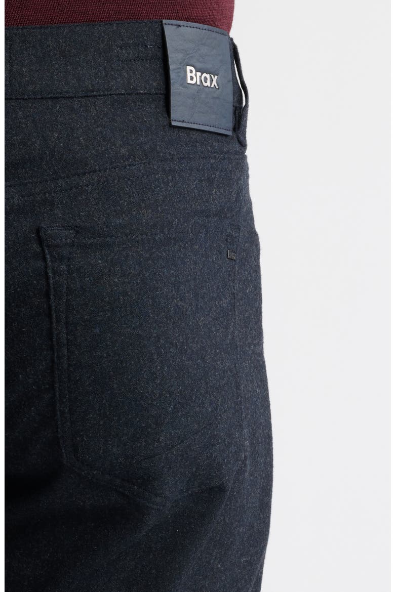Chuck Modern Fit Ceramica Flannel Five-Pocket Pants, Alternate, color, NAVY