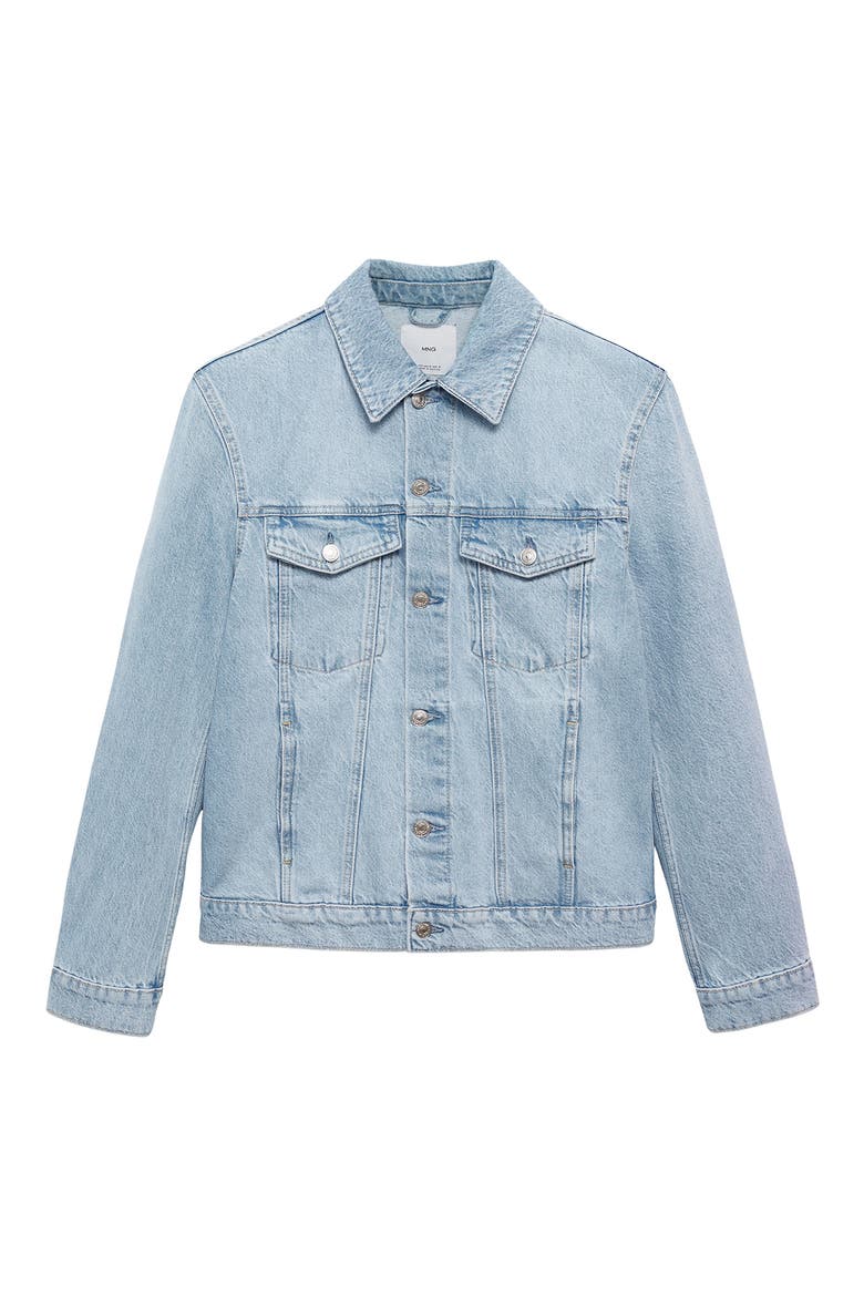 Denim Jacket, Alternate, color, LIGHT BLUE