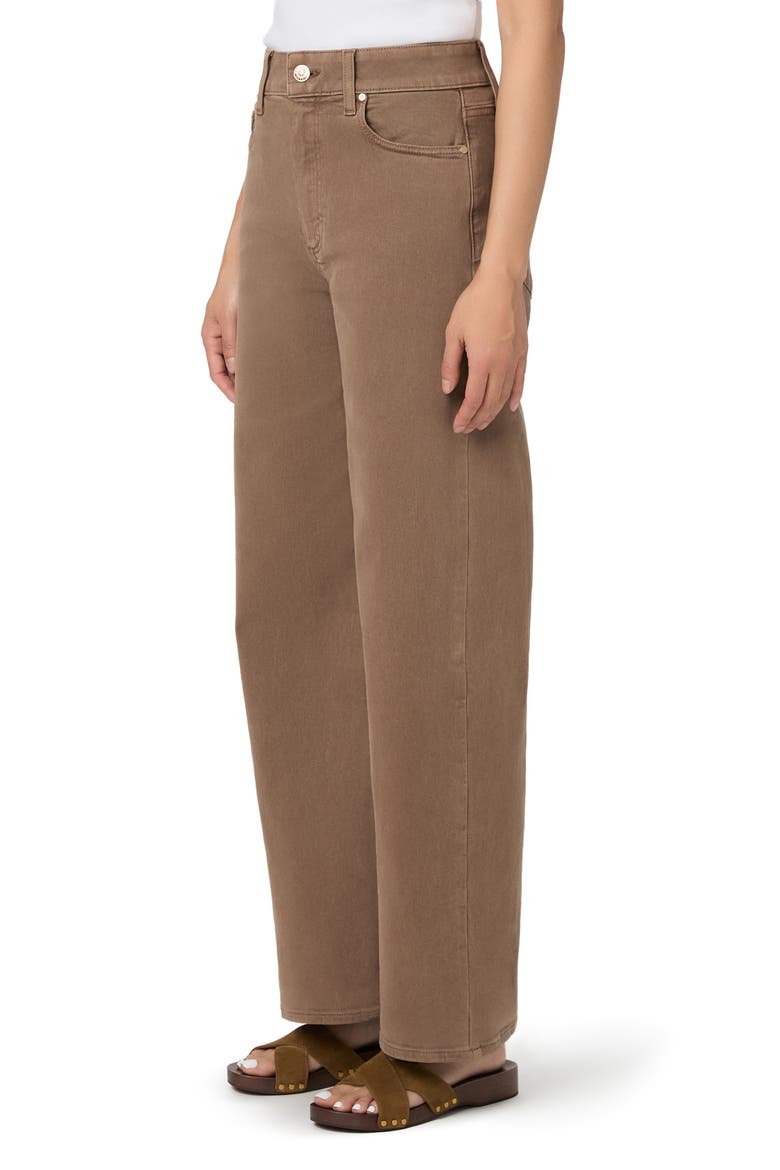Anessa Petite High Waist Wide Leg Jeans, Alternate, color, VINTAGE CANEWOOD