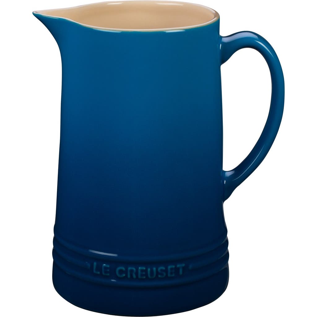 LE CREUSET LE CREUSET GLAZED STONEWARE 1 2/3 QUART PITCHER