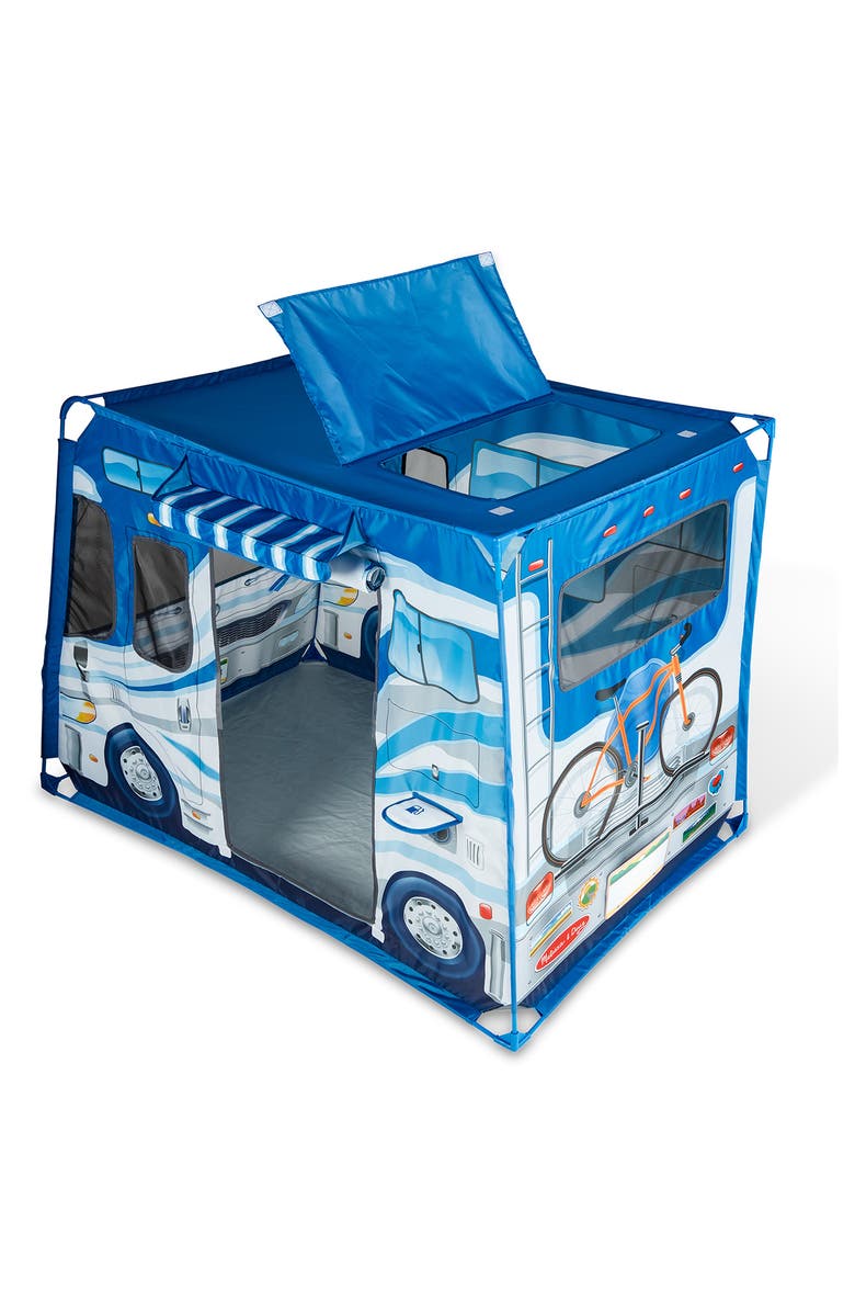 Melissa & Doug Let's Explore Camper Tent Playset, Alternate, color,