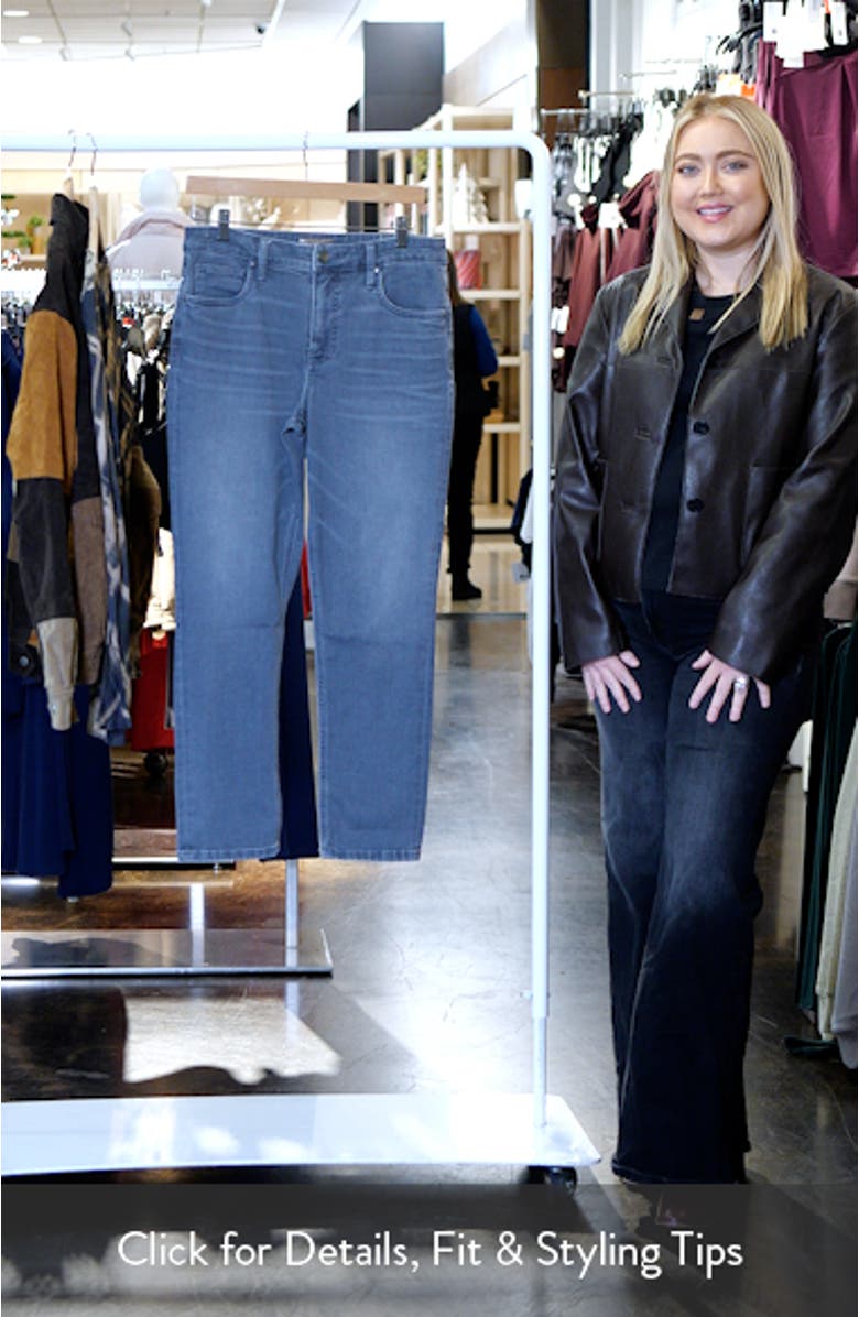 Rachael Fab Ab High Waist Ankle Mom Jeans, sales video thumbnail