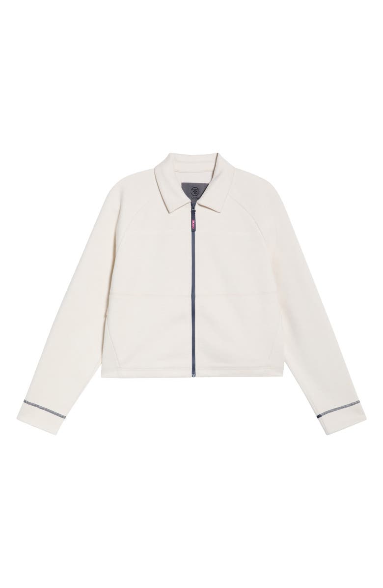 G/FORE Cozy Double Knit Jacket, Alternate, color, Chalk White