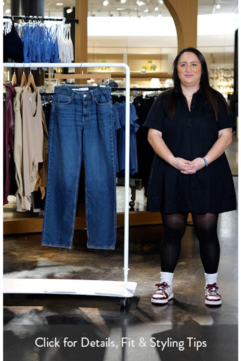 Matilda Mid Rise Straight Leg Jeans video