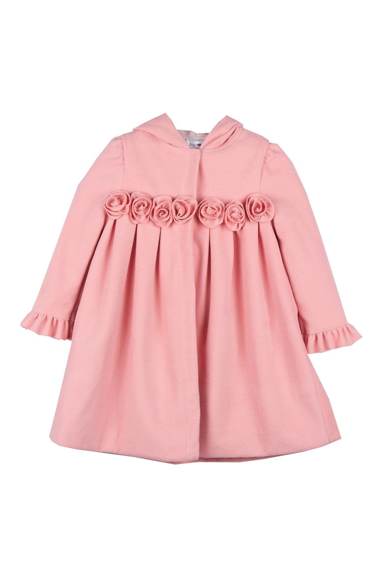 Kids' Hooded Riding Coat, Main, color, PINK