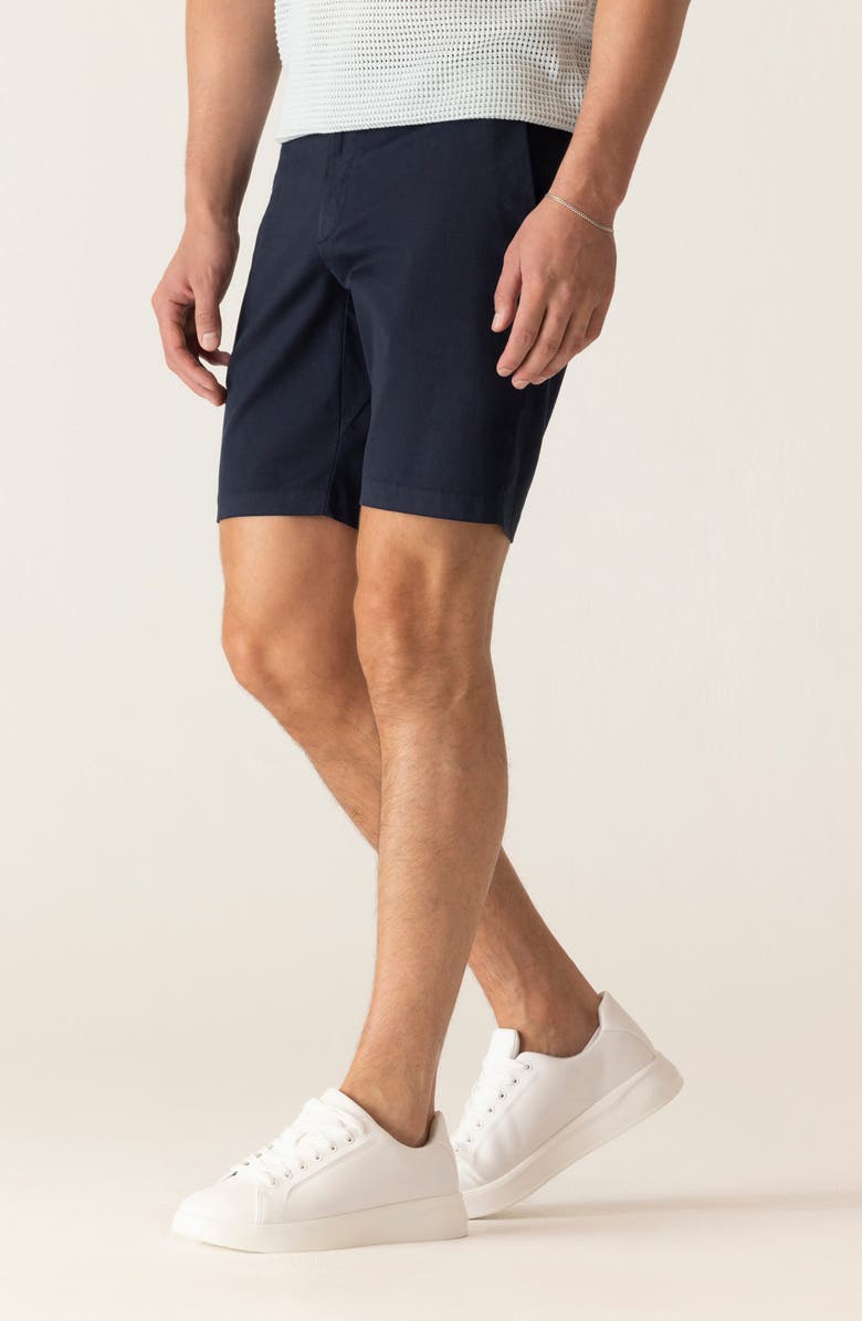 DEKE Oasis LuxeFlex Twill Bermuda Shorts, Alternate, color, Midnight