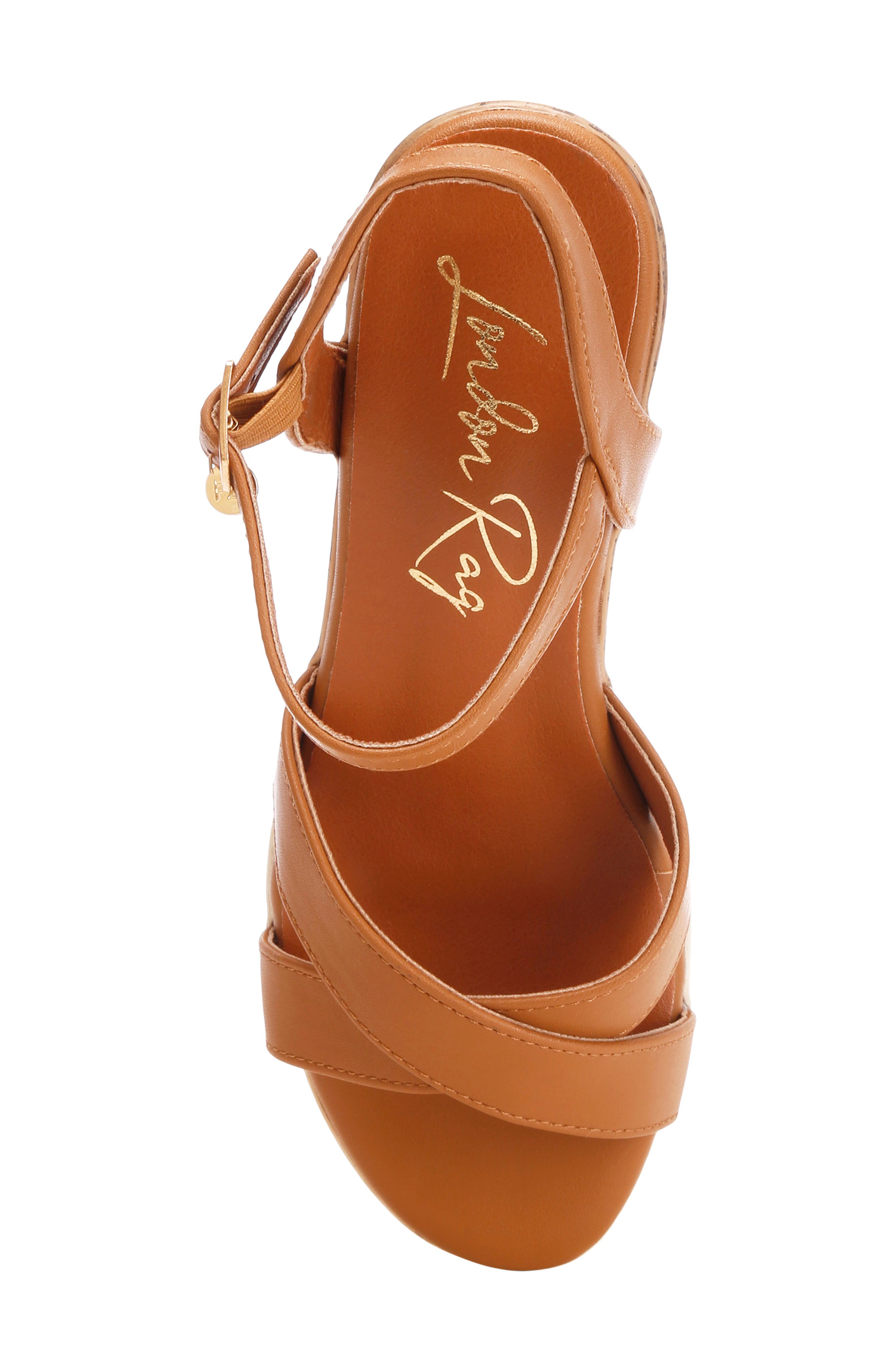 LONDON RAG Zinny Wedge Sandal, Alternate, color, 