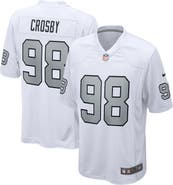 Nike Men's Nike Maxx Crosby White Las Vegas Raiders Alternate Game Jersey
