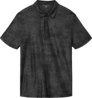 John Varvatos Olivari Slub Cotton Piqué Polo