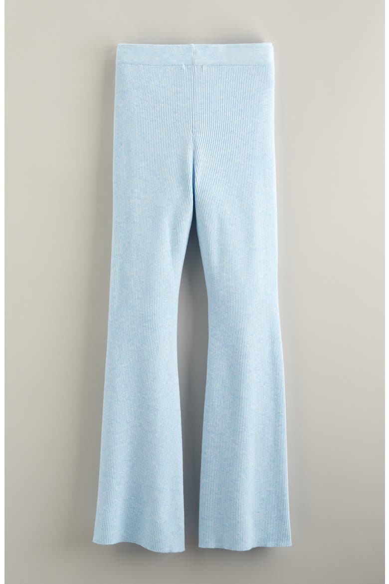 Sweater Knit Flare Pants, Alternate, color, BLUE DIAMOND