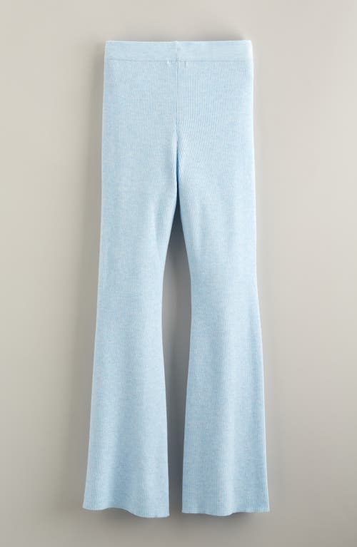 Nordstrom Sweater Knit Flare Pants In Blue