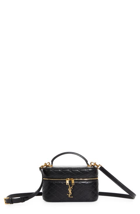 Mini Gaby Quilted Leather Vanity Case