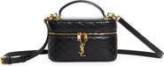 Saint Laurent Mini Gaby Quilted Leather Vanity Case