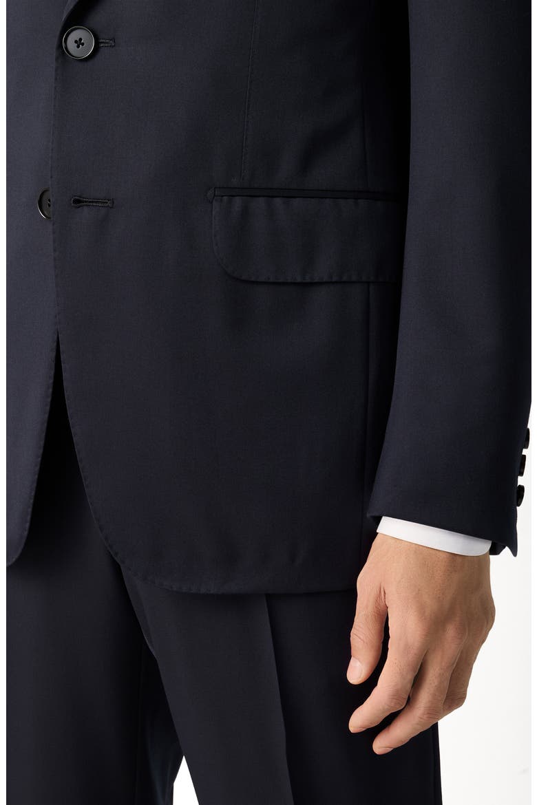 Wool Suit, Alternate, color, NAVY BLUE