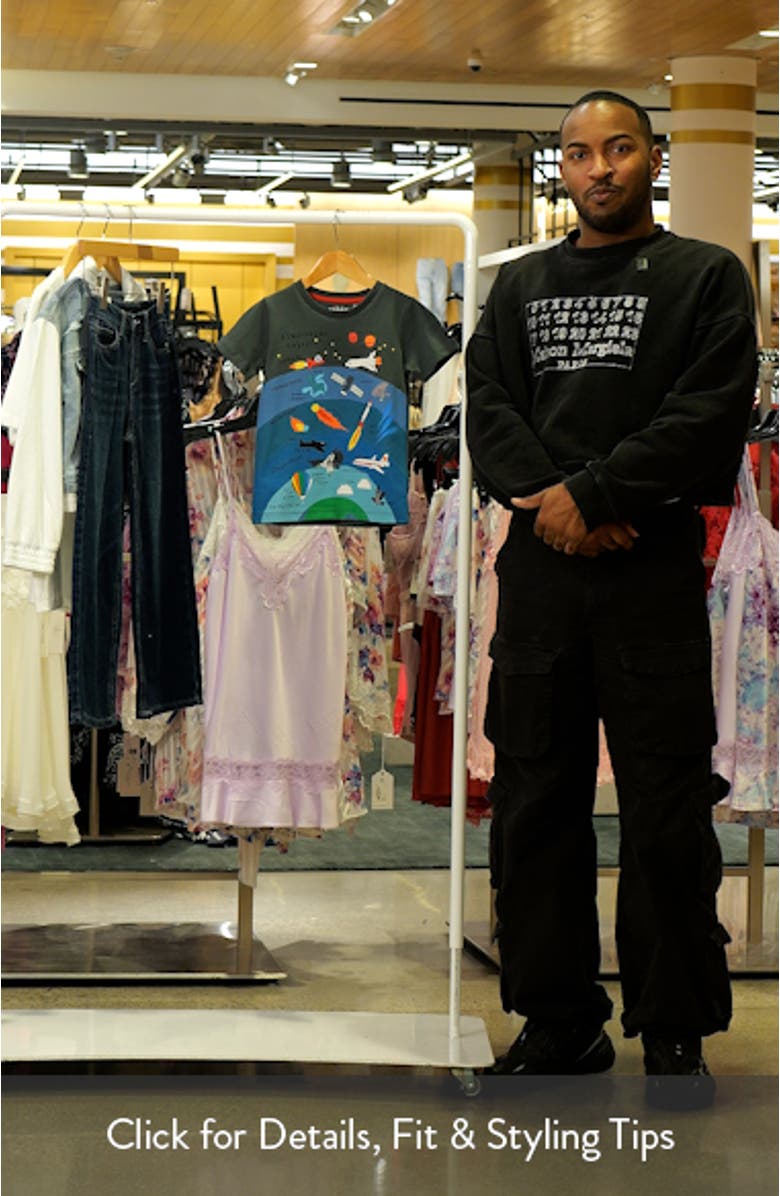 Kids' Atmosphere Cotton Graphic T-Shirt, sales video thumbnail