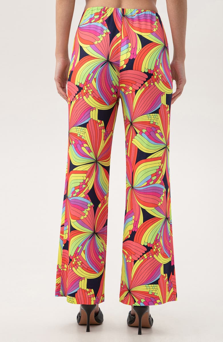 Trina Turk Atoll Print Wide Leg Pants, Alternate, color, 