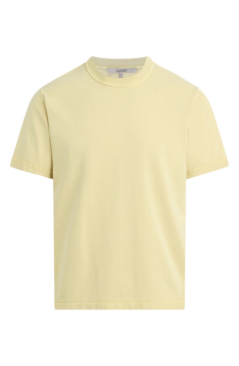 Hudson Jeans Heavyweight Cotton T-Shirt, Alternate, color, Citron