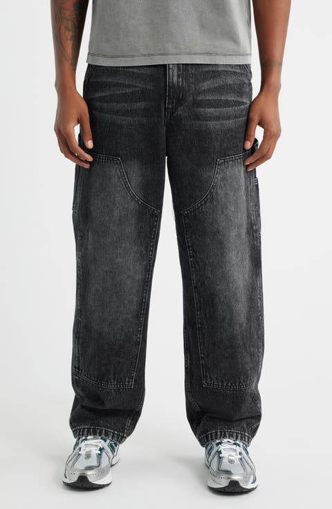 Mercer Double Knee Cotton Denim Carpenter Pants